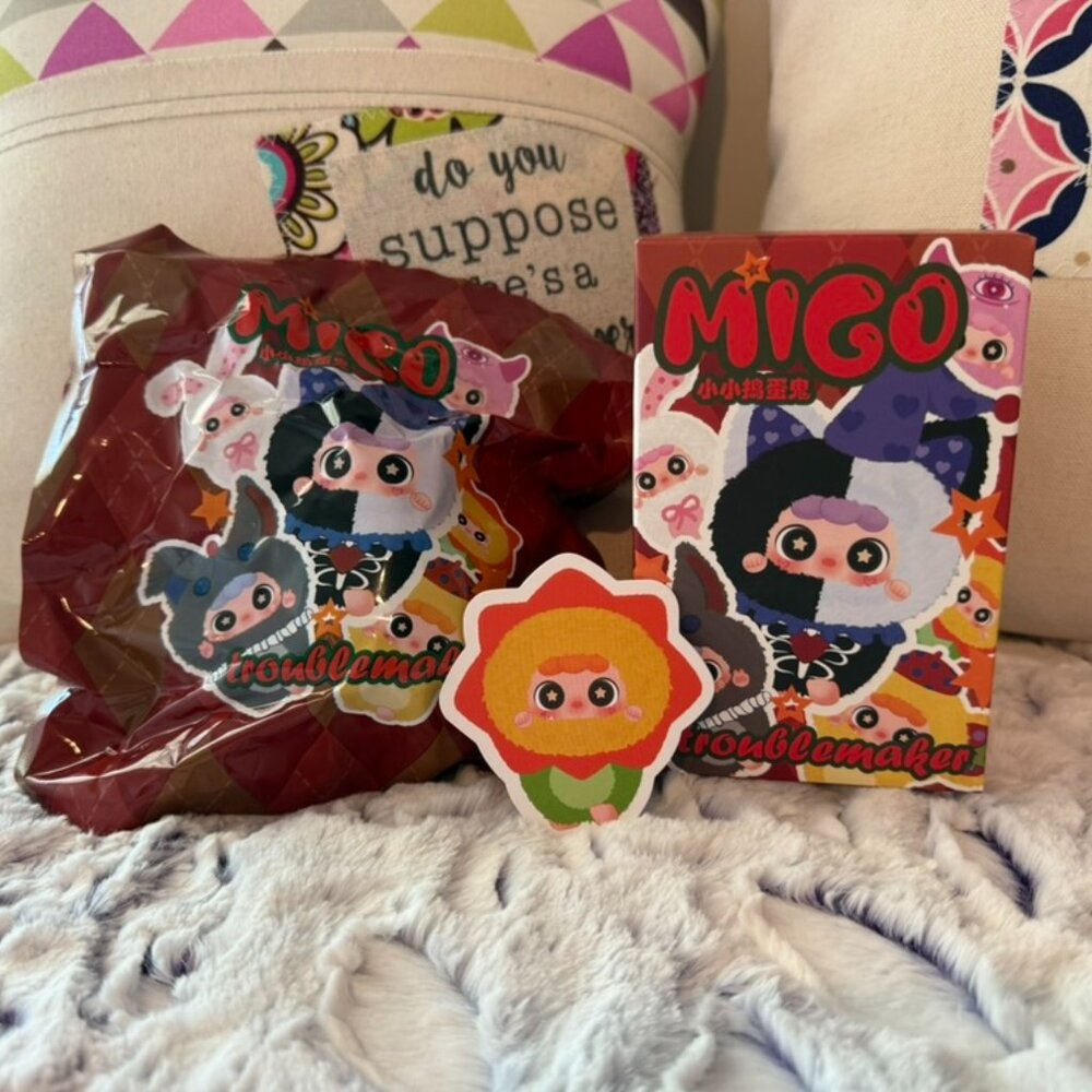 Migo Little Troublemaker Series Plush Pendant Blind - Chomper